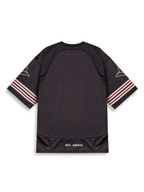 Lone Hand Mesh Football Jersey Black