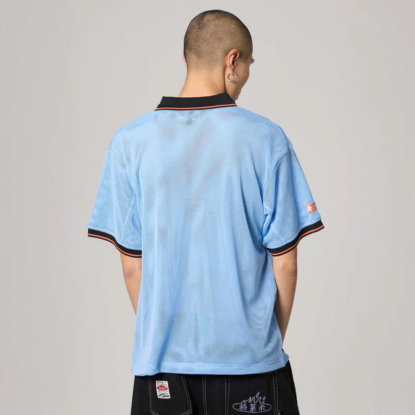 Camiseta De Fútbol Machetazos The Warrior Boxy Mesh Blue