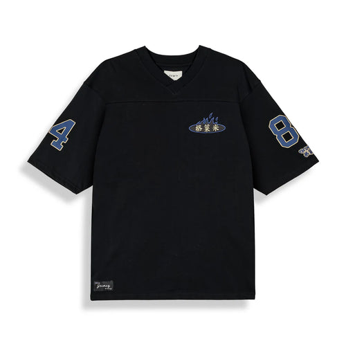 Camiseta Concreat Jungle V Neck Oversized Black