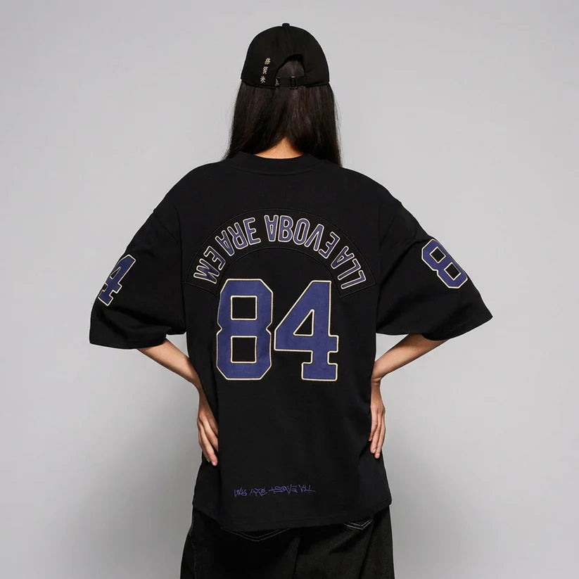 Camiseta Concreat Jungle V Neck Oversized Black