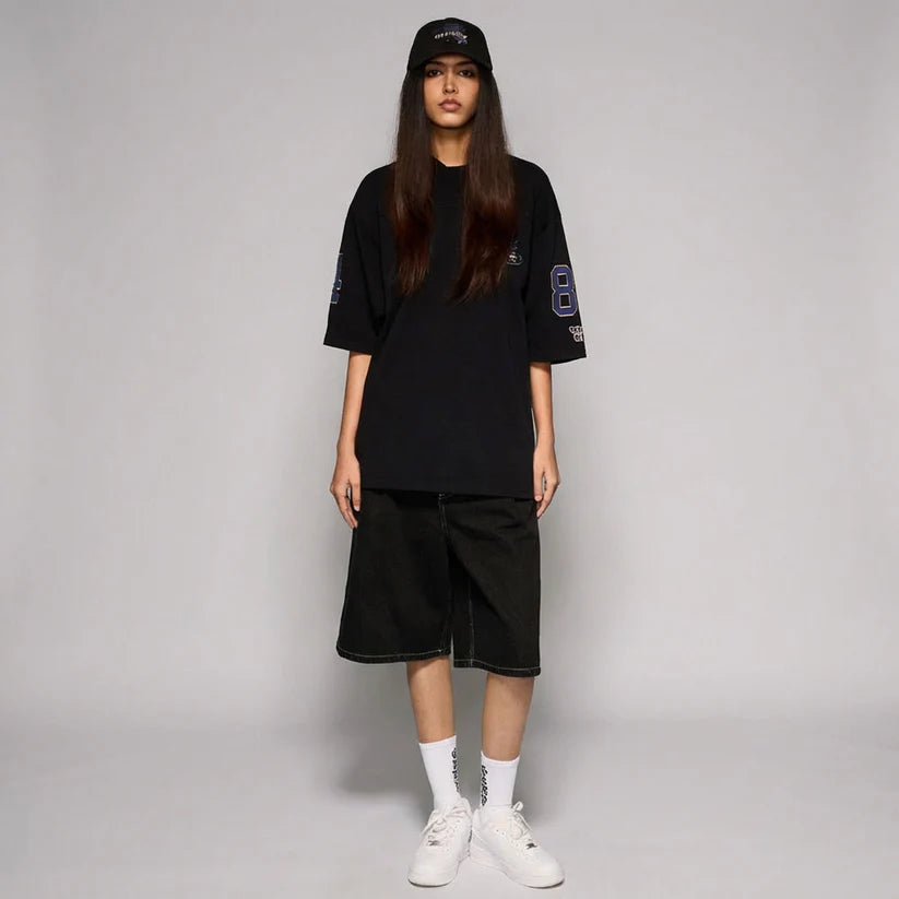 Camiseta Concreat Jungle V Neck Oversized Black