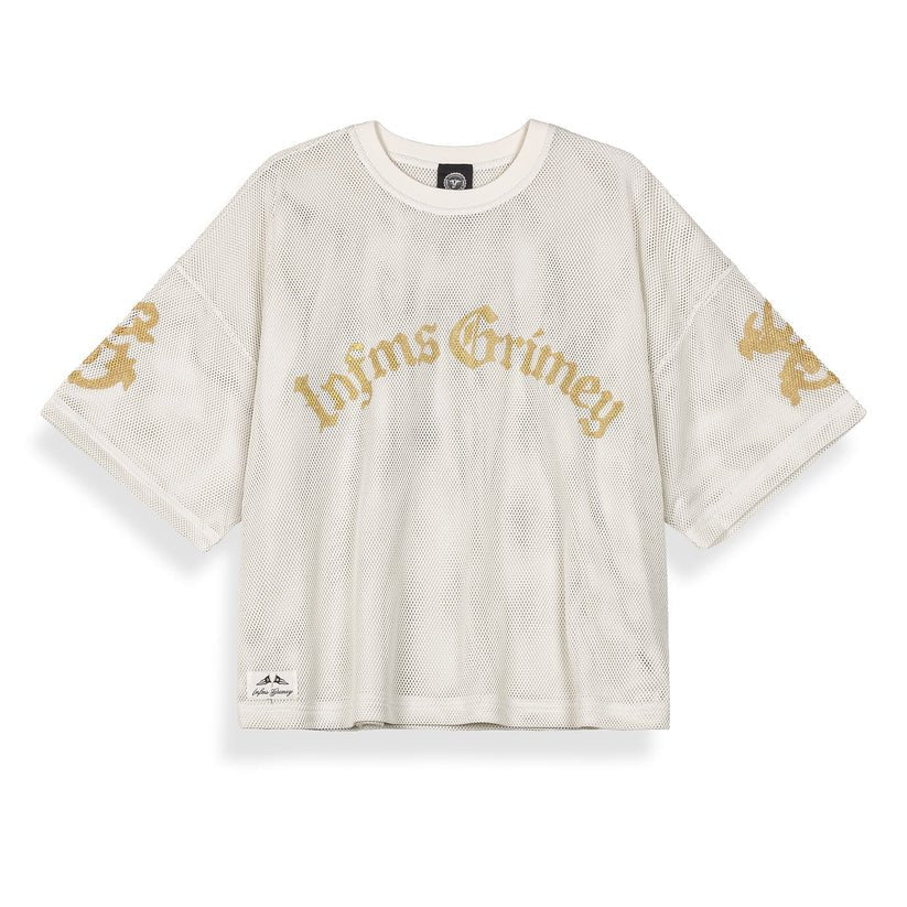 Camiseta Chief Watcher Mesh Boxy Off White