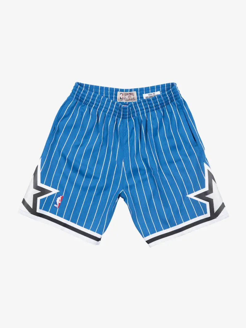 Short Blue Orlando Magic 1994/95 Hardwood Classics Swingman Basketball Shorts