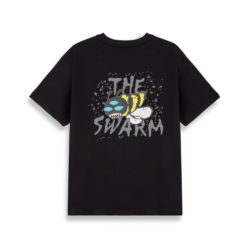 Camiseta The Swarm Dc Shoes X Grimey Raw Honey Black