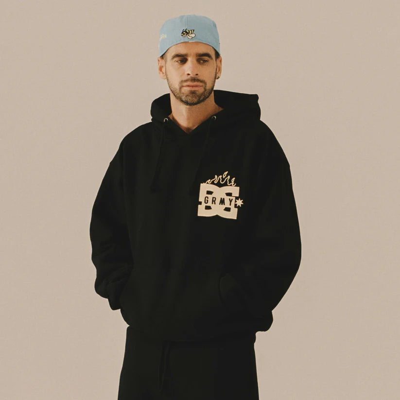 Sudadera The Swarm Dc Shoes X Grimey Boxy Black