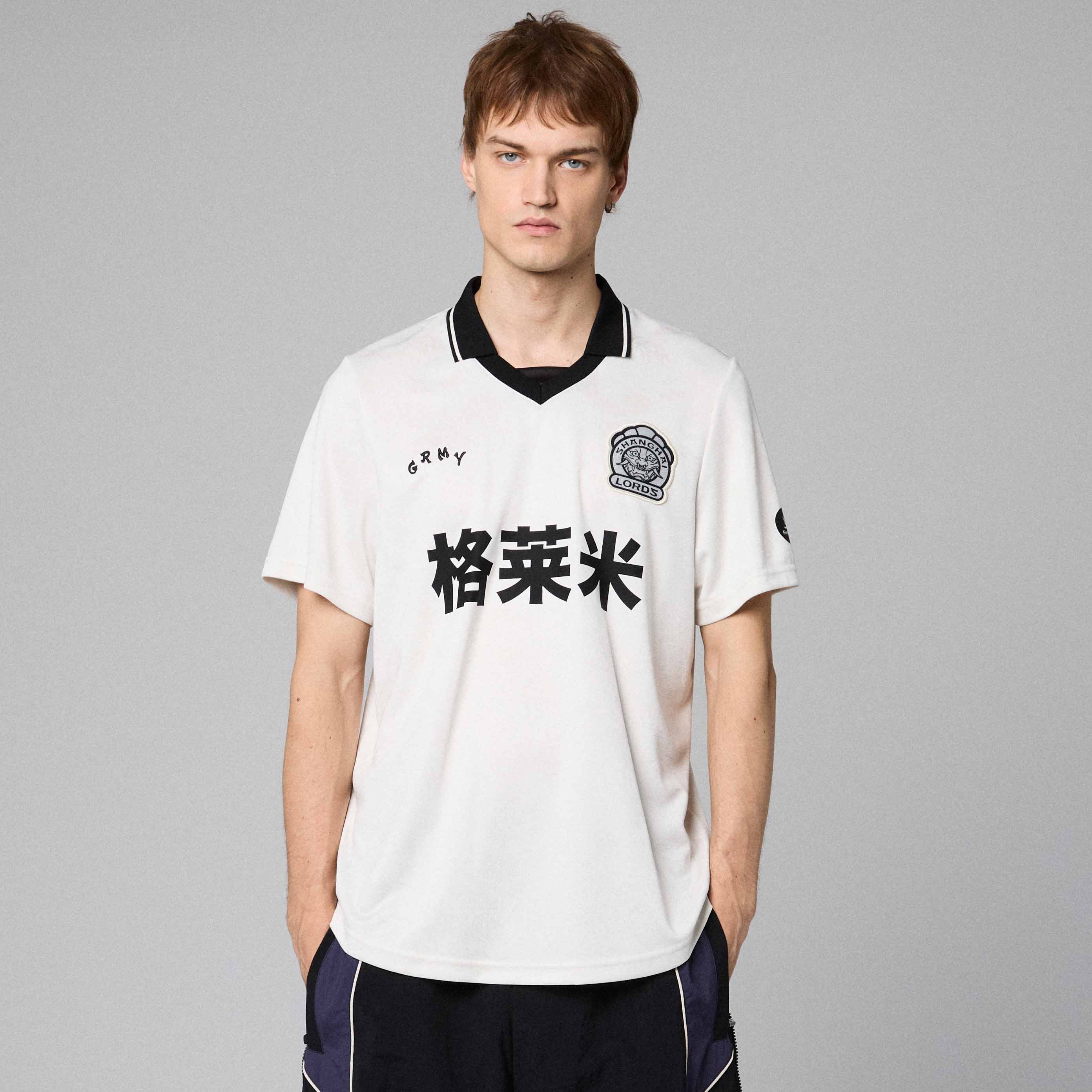 Camiseta De Fútbol Sampans Off White