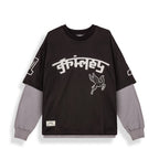 Camiseta De Manga Larga Race War Mesh Black