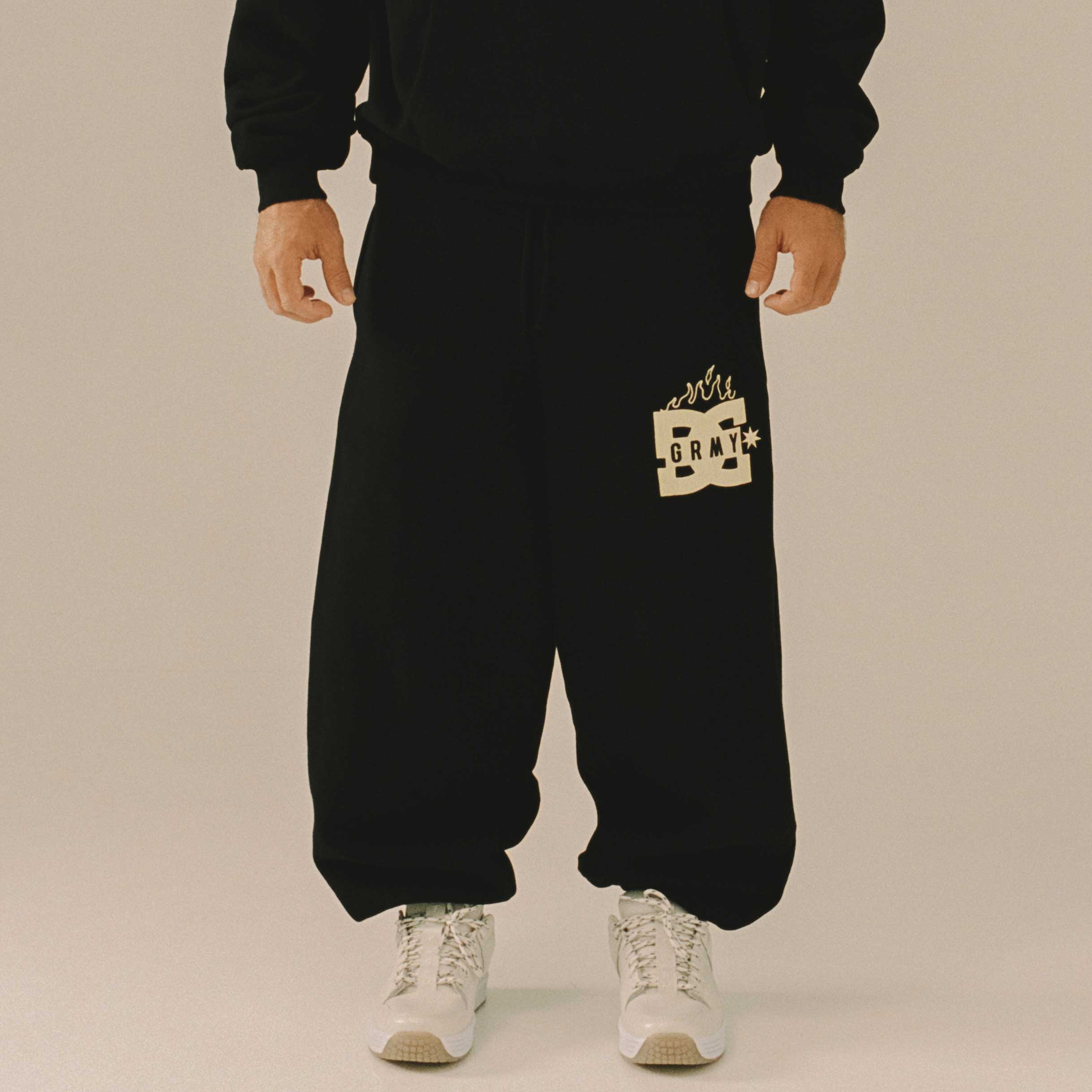 Pantalón The Swarm Dc Shoes X Grimey Black