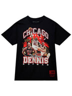 Remera Dennis Rodman Chicago Bulls Hardwood Classics Bling Concert Player