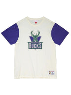 Remera Color Blocked S/S Tee Milwaukee Bucks