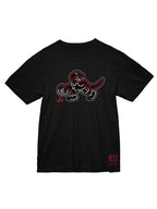 Remera Toronto Raptors Neon Script