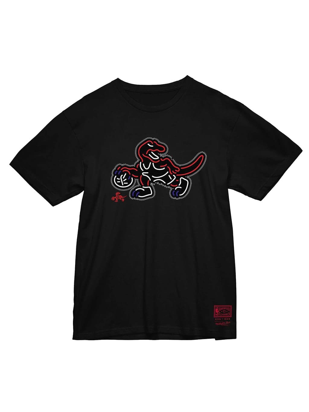 Remera Toronto Raptors Neon Script