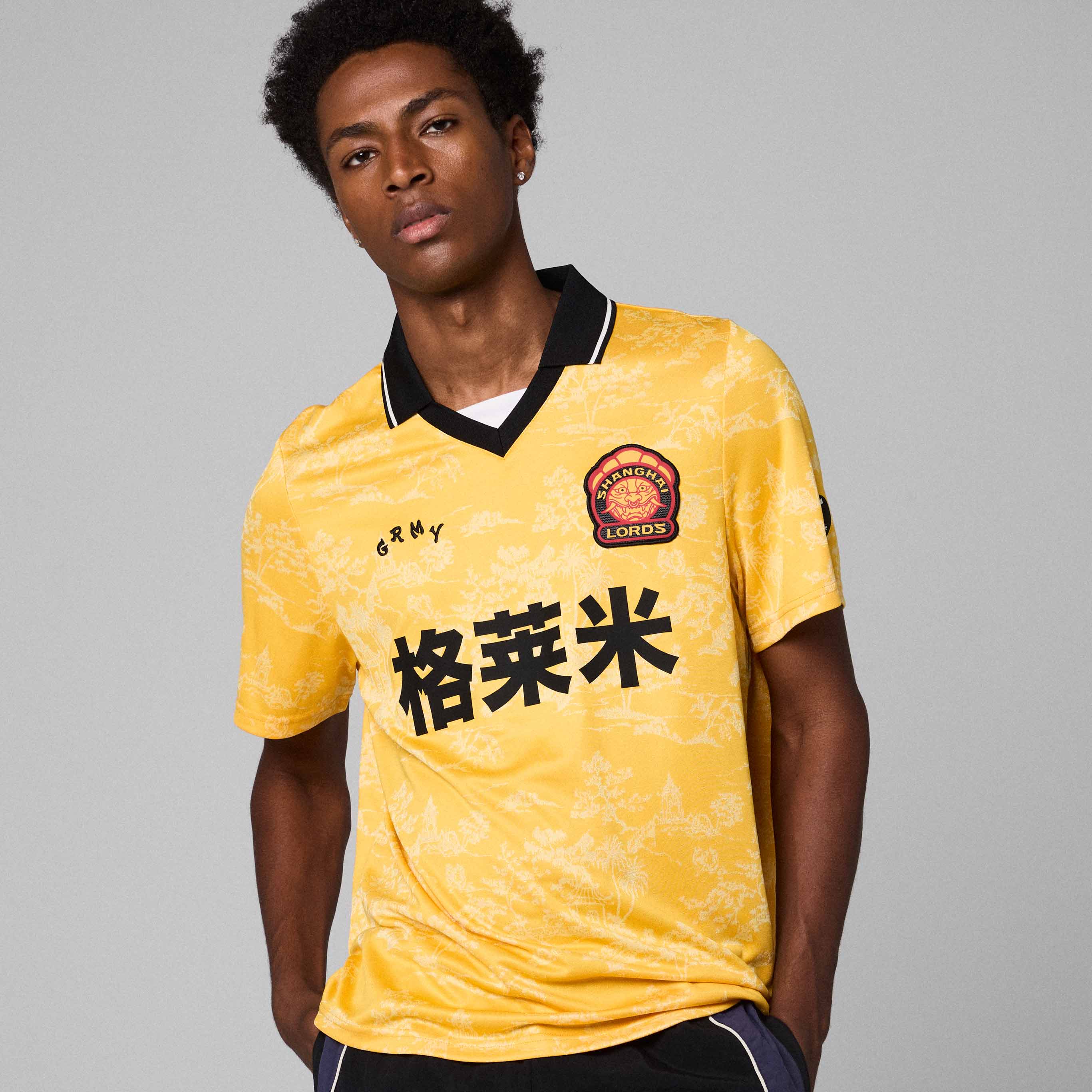 Camiseta De Fútbol Sampans Yellow