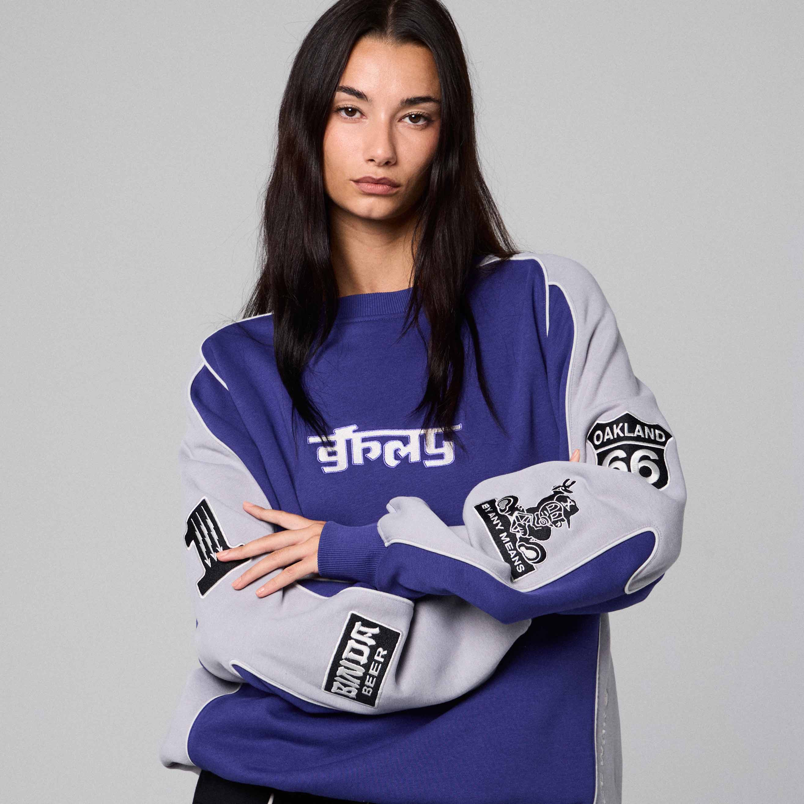 Sudadera Race War Blue