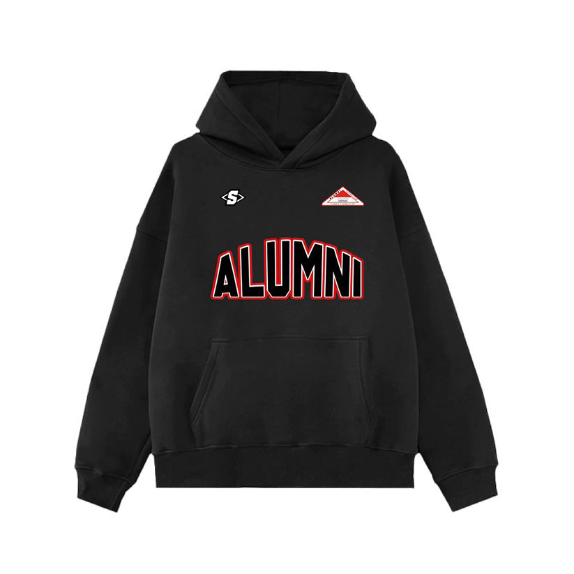 Buzo con Capucha Negra Alumni