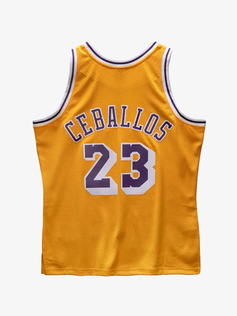 Camiseta de Cedric Ceballos de Los Angeles Lakers 1994-95