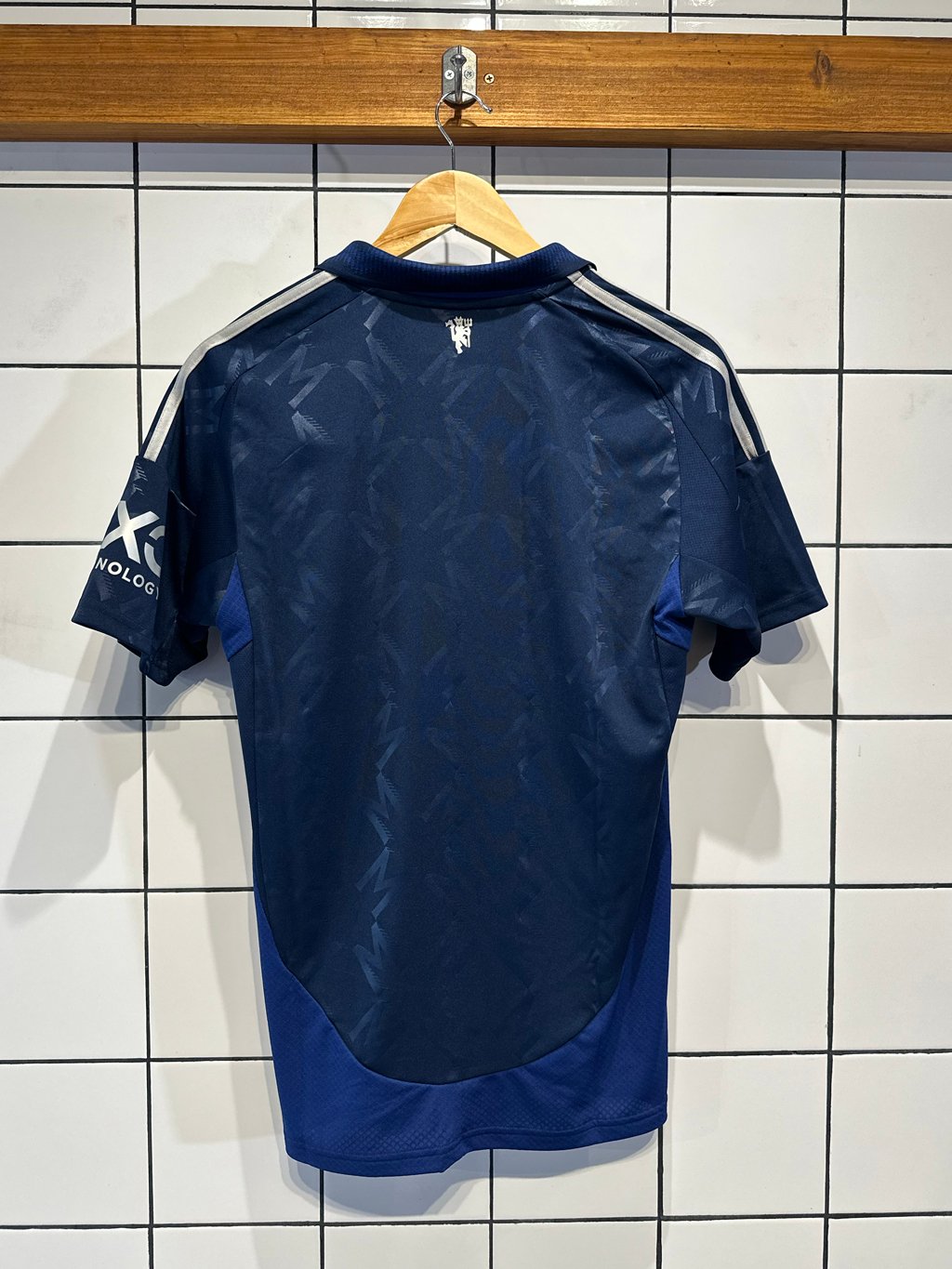 (Fan) Camiseta de fútbol visitante Adidas Manchester United 2024-25