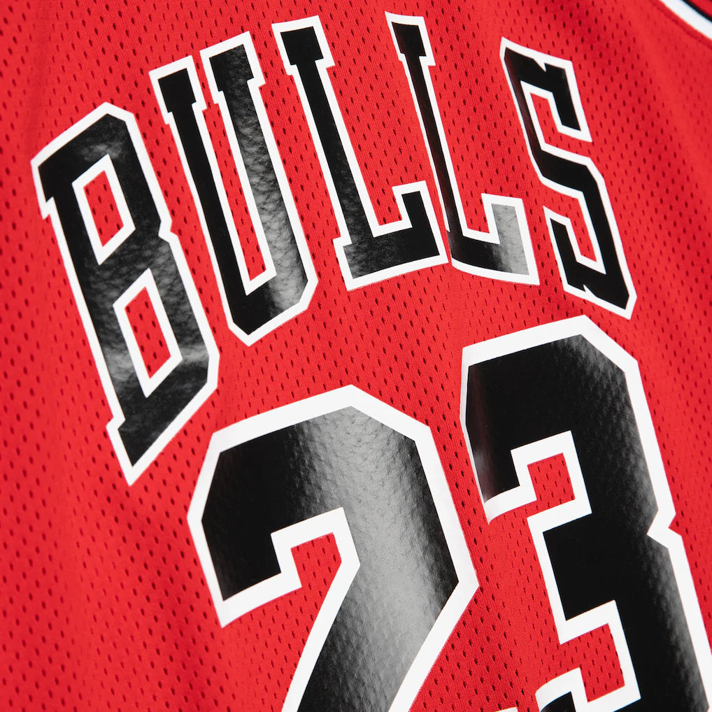 Camiseta auténtica de Michael Jordan de los Chicago Bulls de la temporada 1986-87
