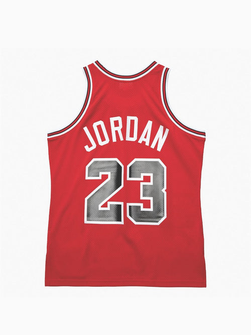 Camiseta auténtica de Michael Jordan de los Chicago Bulls de la temporada 1986-87