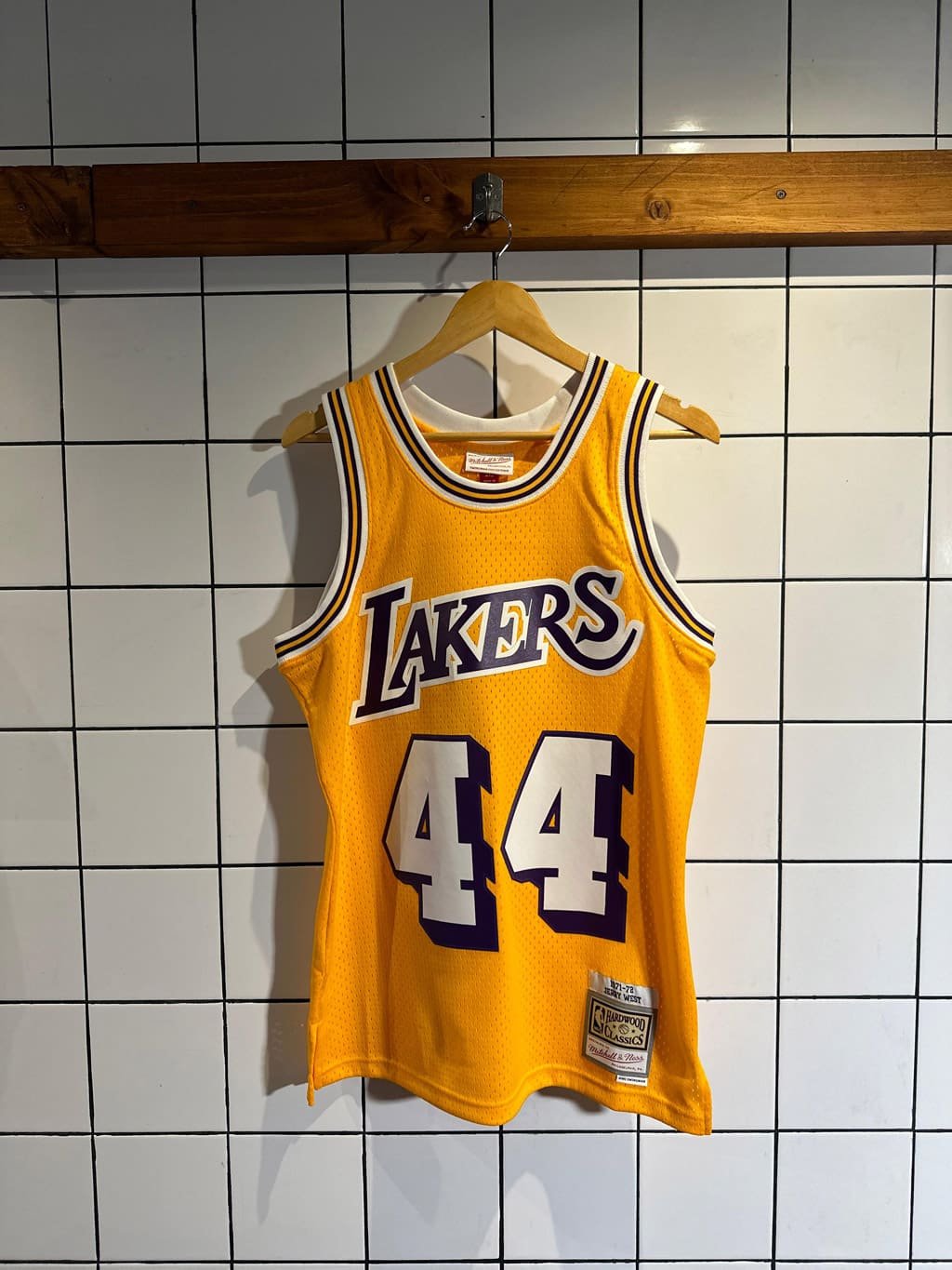 Camiseta Los Angeles Lakers - Jerry West 71-72