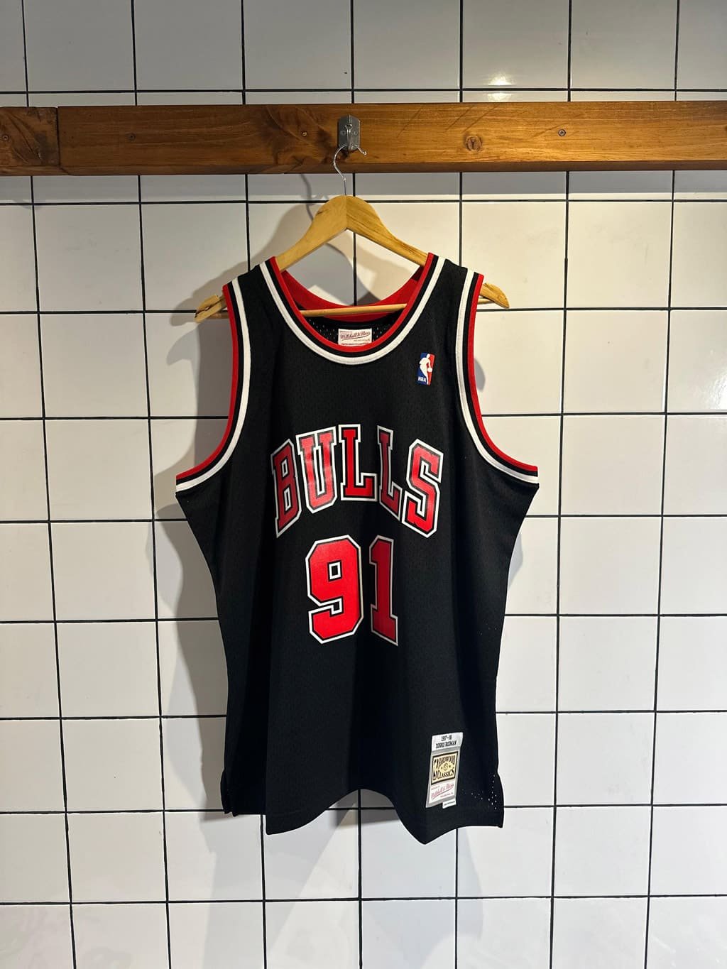 Camiseta Chicago Bulls - Dennis Rodman 97-98