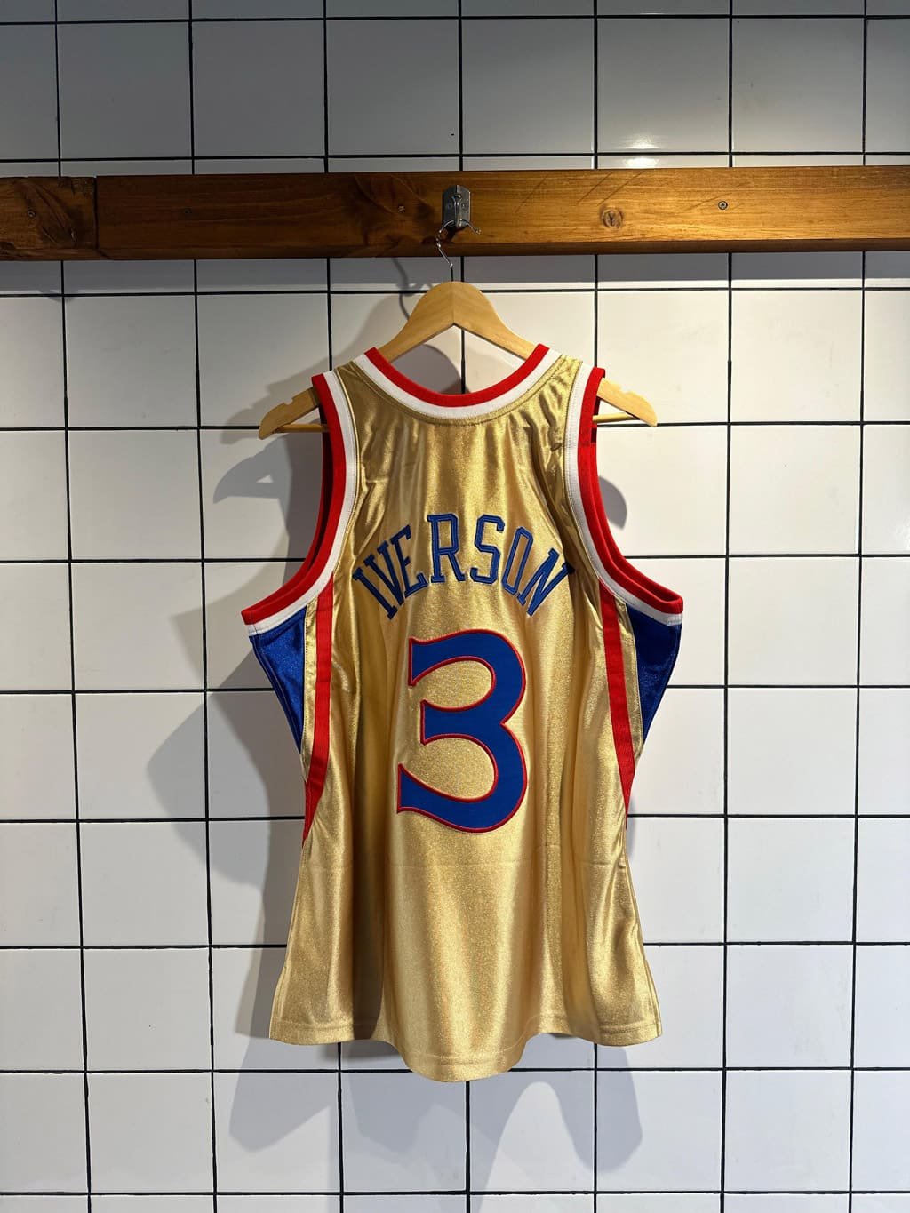 Camiseta Philadelphia 76ers - Allen Iverson 96-97 (75 Edition)