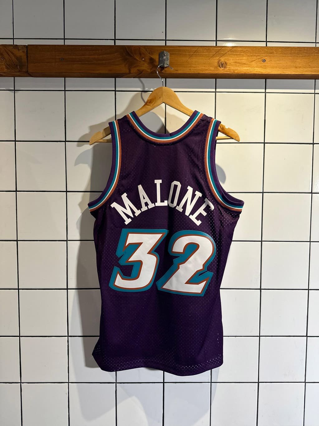 Camiseta Utah Jazz - Karl Malone 96-97