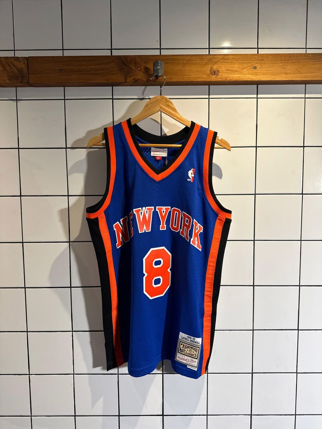 Camiseta New York Knicks - Latrell Sprewell 98-99