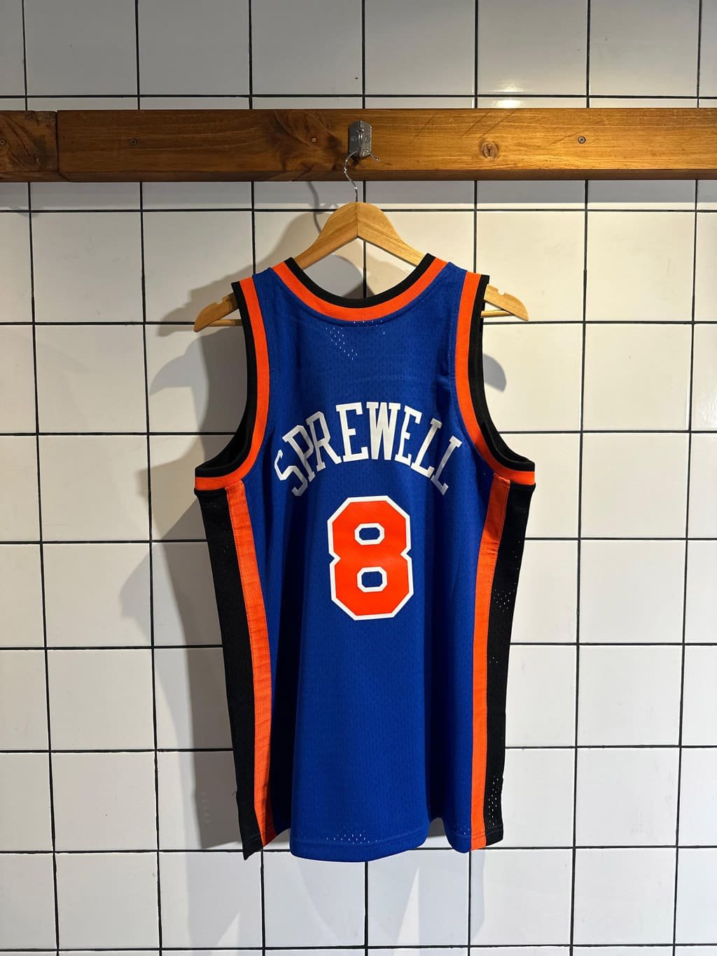Camiseta New York Knicks - Latrell Sprewell 98-99