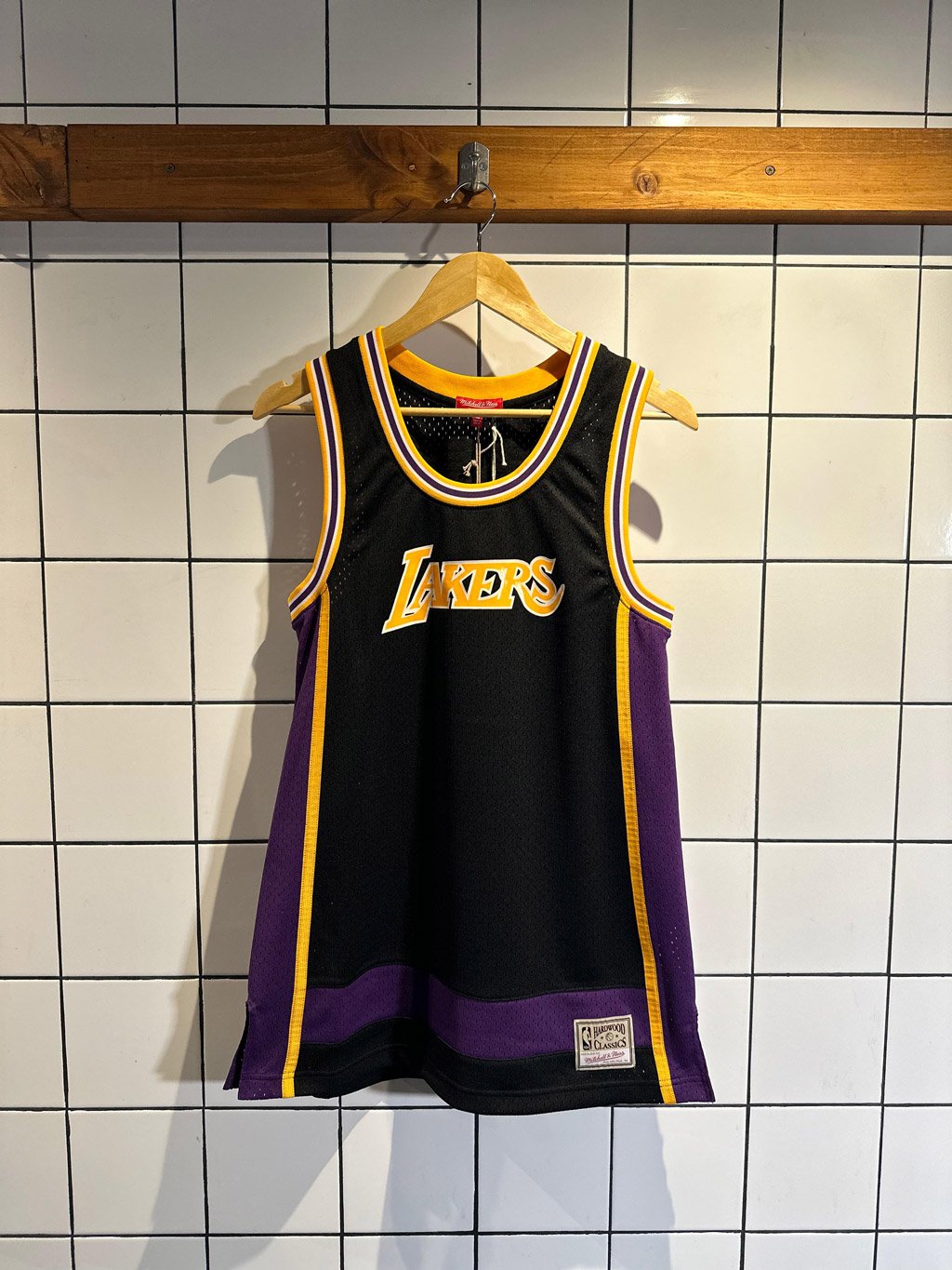 Women's Los Angeles Lakers Oversize Mesh Tank Top
