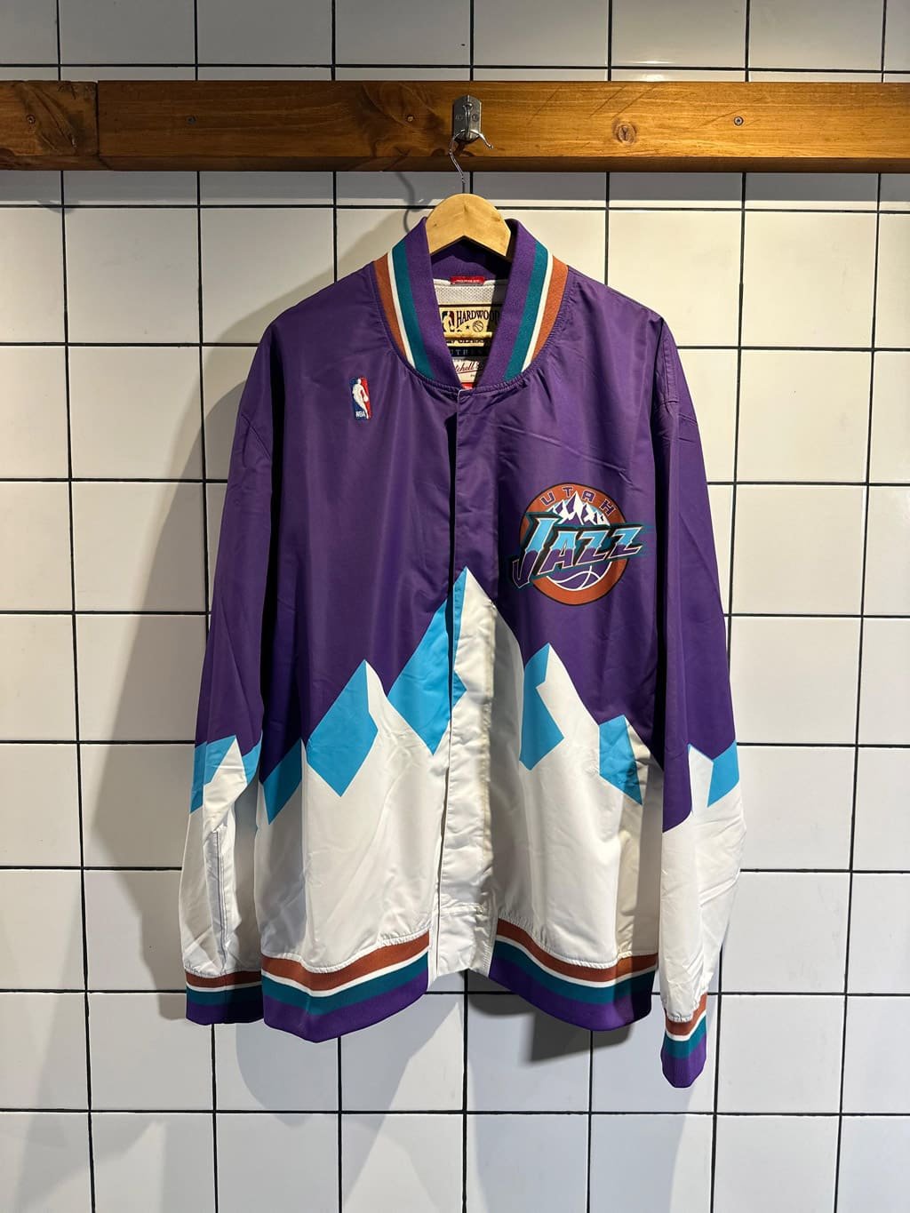 Campera Warm UP Utah Jazz '98