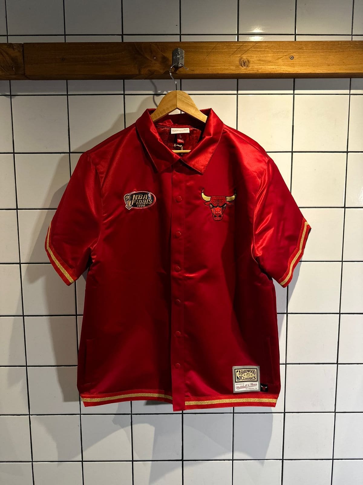 Shooting Shirt Chicago Bulls Original Mitchell & Ness
