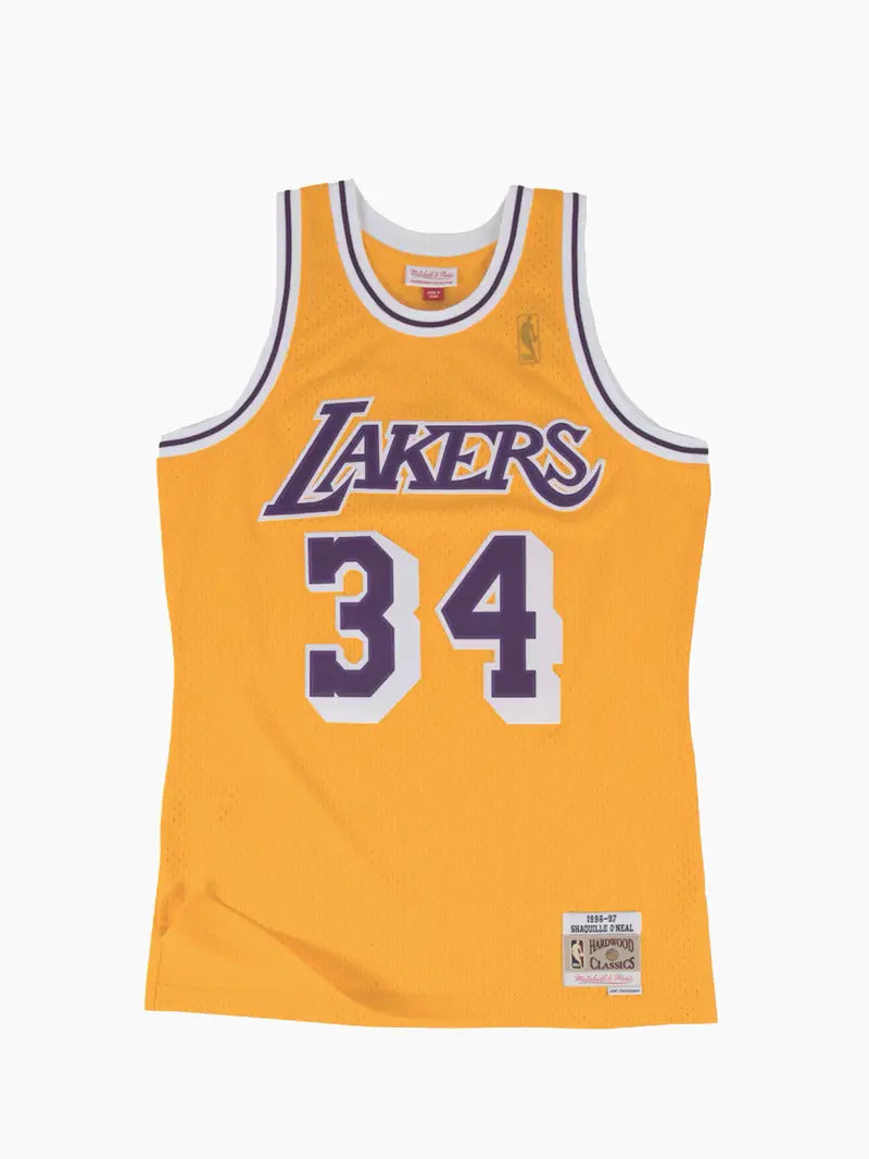 Camiseta de Shaquille O'Neal de Los Angeles Lakers, temporada 1996-97