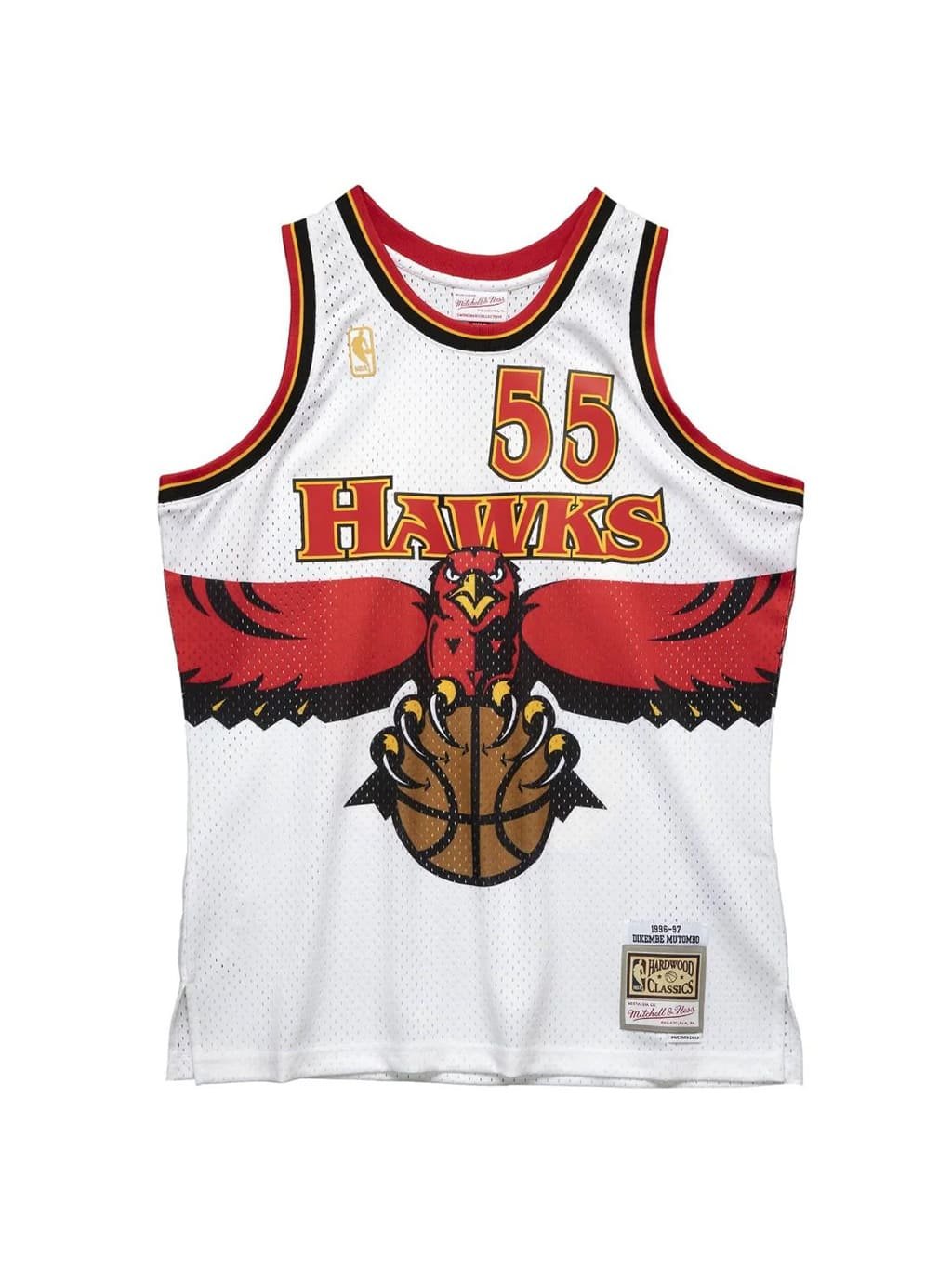 Camiseta Atlanta Hawks - Dikembe Mutombo 96-97