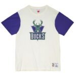 Remera Color Blocked S/S Tee Milwaukee Bucks