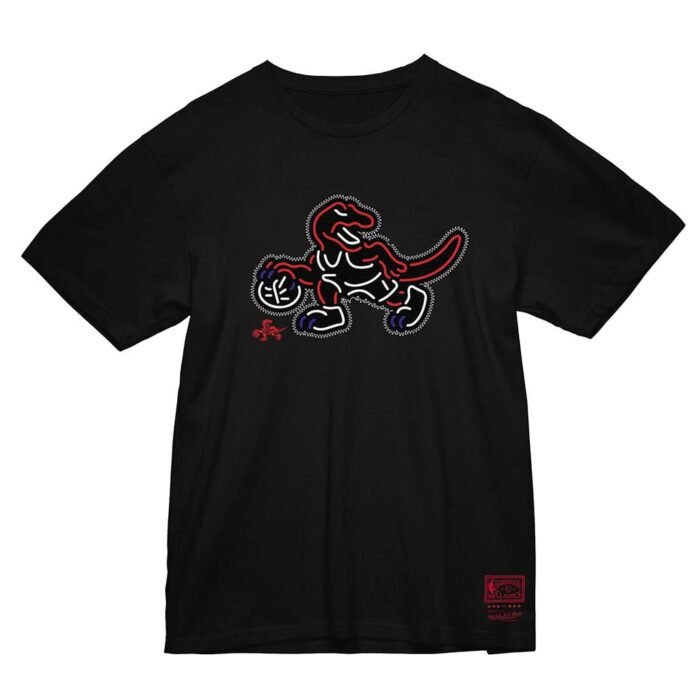 Remera Toronto Raptors Neon Script