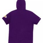 Mitchell & Ness Los Angeles Lakers Gameday Short Sleeve NBA Hoodie