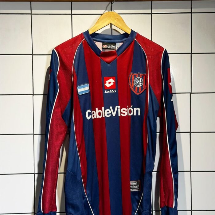 Remera Lotto San lorenzo - Walter Montillo - 2005