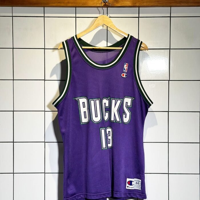 Camiseta Champion Milwaukee Buks - Glenn Robinson - 1994