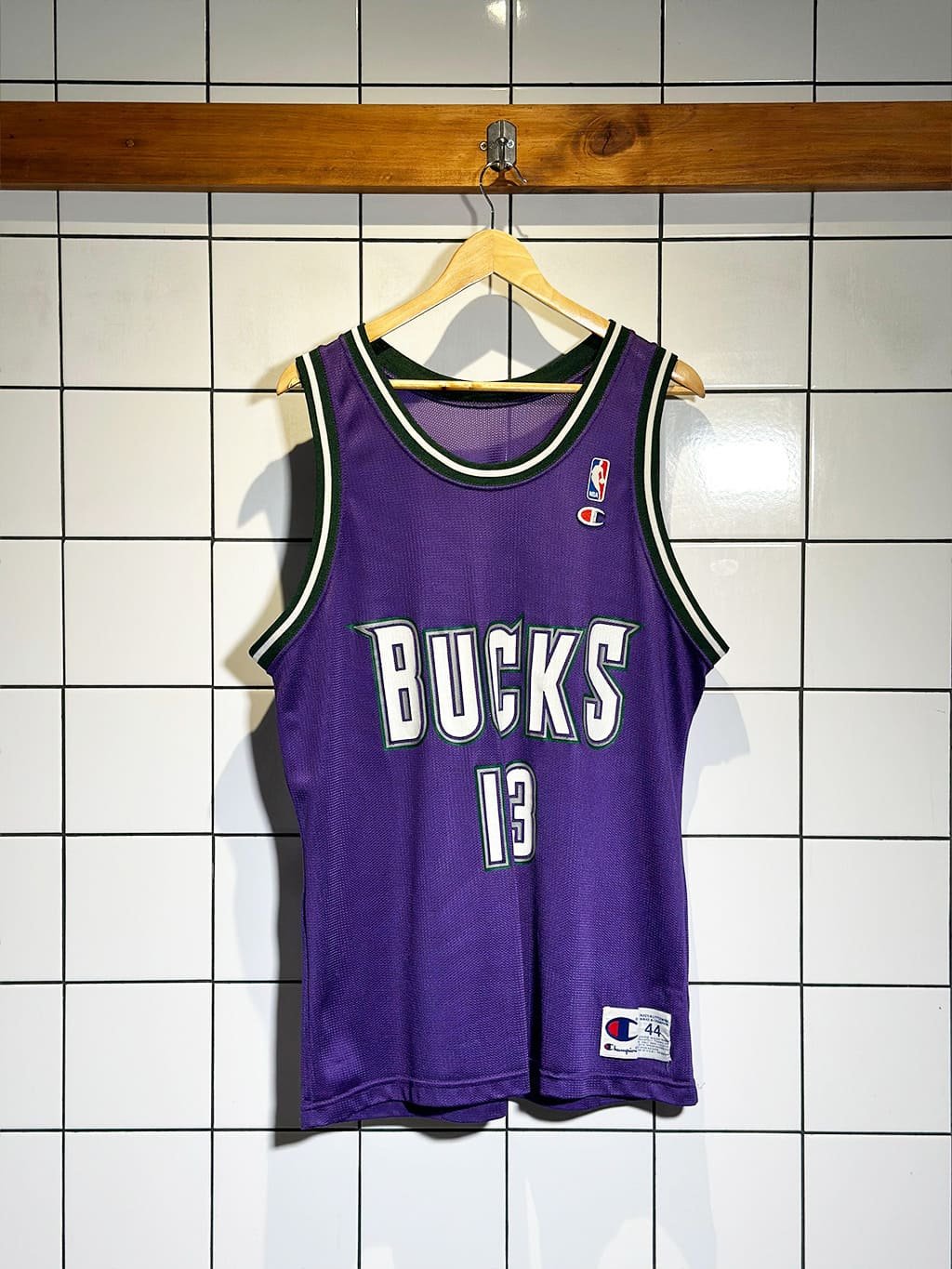 Camiseta Champion Milwaukee Buks - Glenn Robinson - 1994