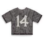 Sweet Science Reversible Mesh Boxy V Neck