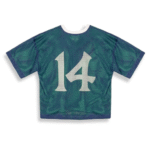 Sweet Science Reversible Mesh Boxy V Neck