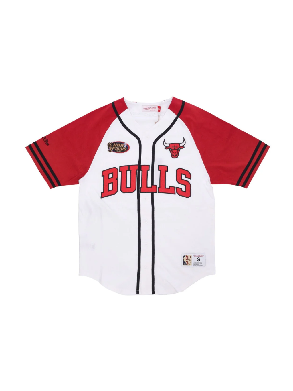 NBA Practice Day Button Front Jersey Bulls
