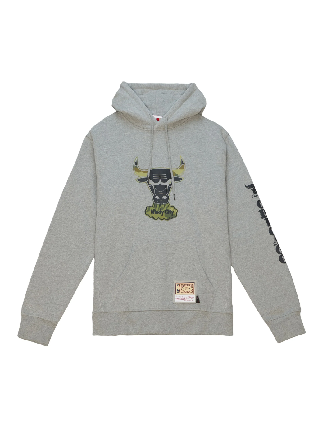 Sudadera NBA Ghost Green Camo Hoody Bulls