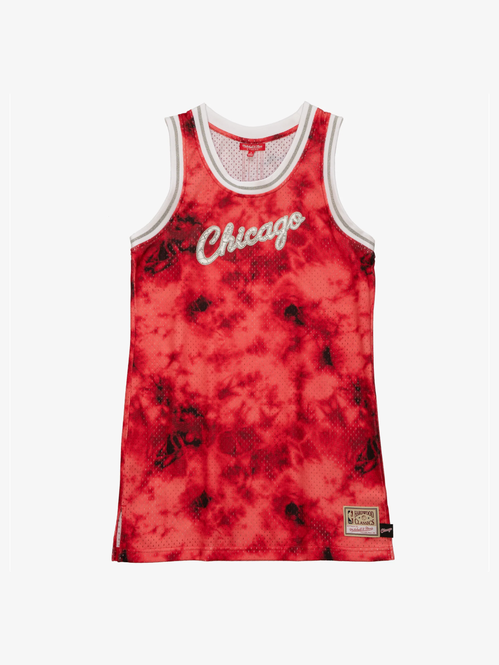 Vestido M&N Dress NBA Galaxy Tank Dress Bulls Red Wmn