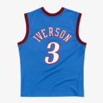 Men's Allen Iverson Royal Philadelphia 76ers 1999/00 Hardwood Classics Swingman Player Jersey