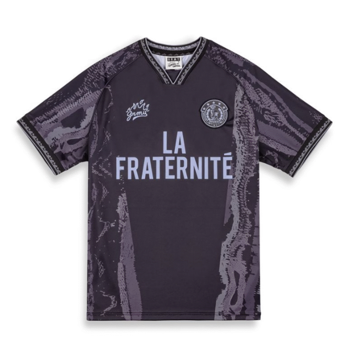 La Fraternite Rivaux Soccer Tee Black