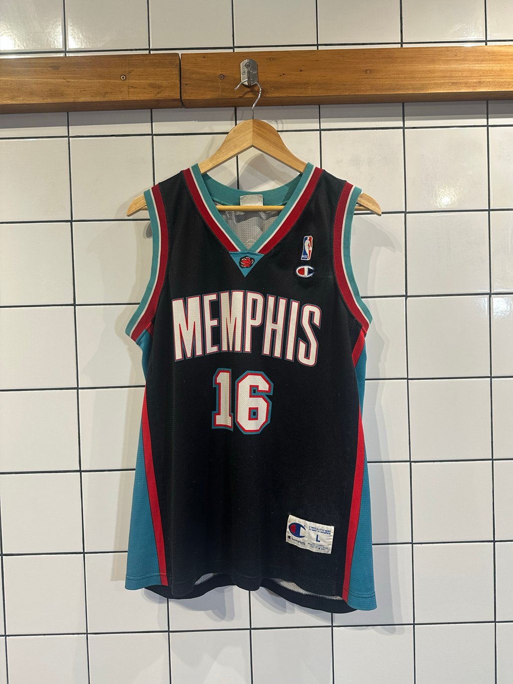 Camiseta Paul Gasol Champion original (de época)