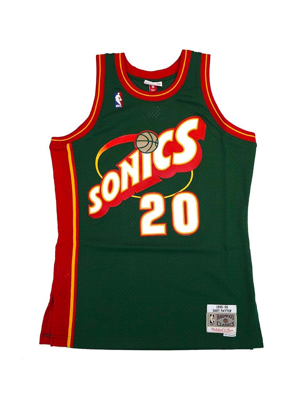 Camiseta de Gary Payton, Seattle SuperSonics, temporada 1995-96