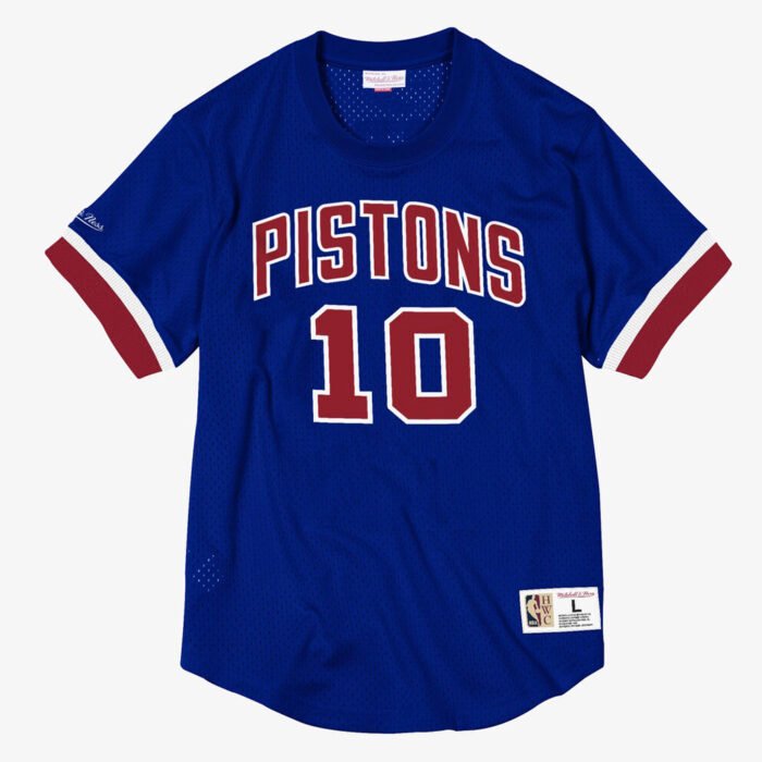 Remera de Dennis Rodman, Detroit Pistons,temporada 1989/90